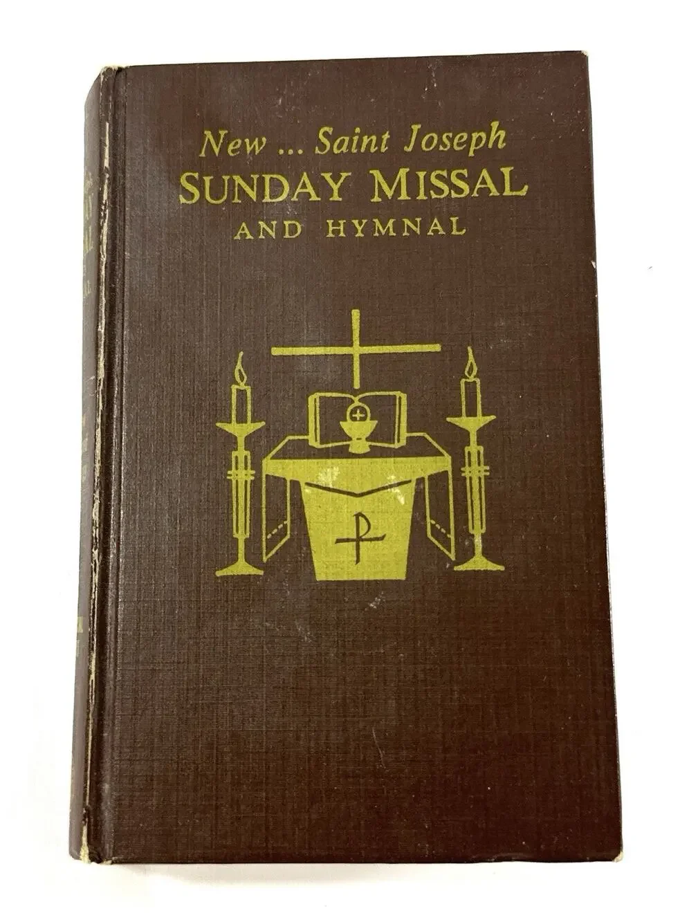 1966 New Saint Joseph Sunday Missal & Hymnal Hardcover Catholic Book Revised